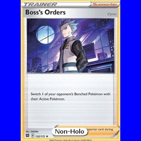 BRS 132 - Boss's Orders