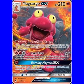 LOT 044 - Magcargo GX  LOT 044 - Magcargo GX