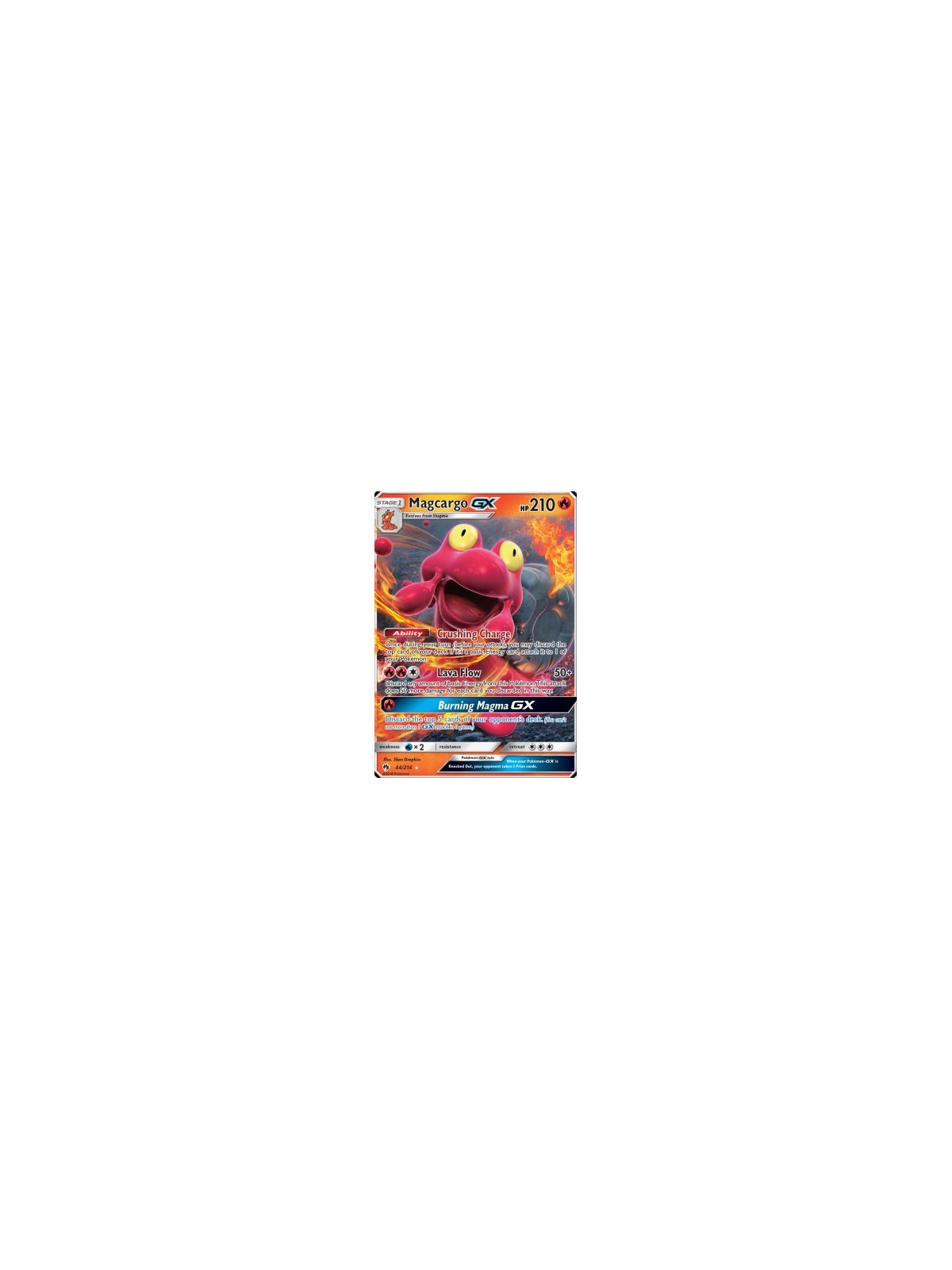 LOT 044 - Magcargo GX 