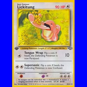 JUNL 038 - Lickitung - 1ste Editie JUNL 038 - Lickitung - 1ste Editie