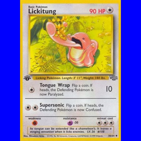 JUNL 038 - Lickitung - 1ste Editie