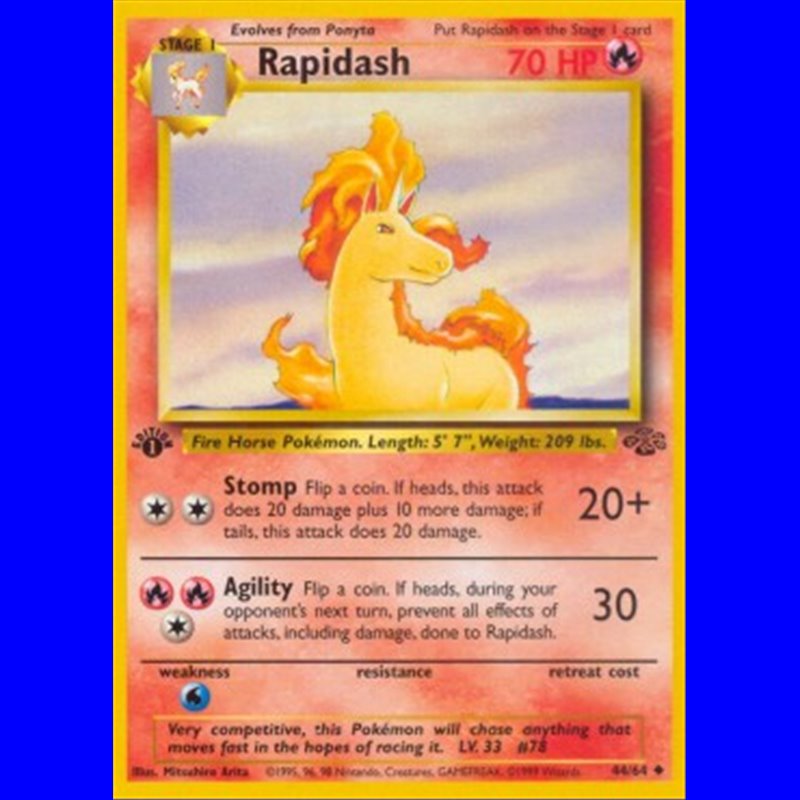 JUNL 044 - Rapidash - 1ste Editie