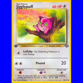 JUNL 054 - Jigglypuff - 1ste Editie JUNL 054 - Jigglypuff - 1ste Editie