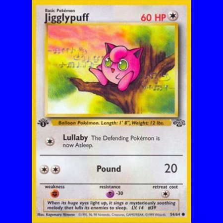 JUNL 054 - Jigglypuff - 1ste Editie