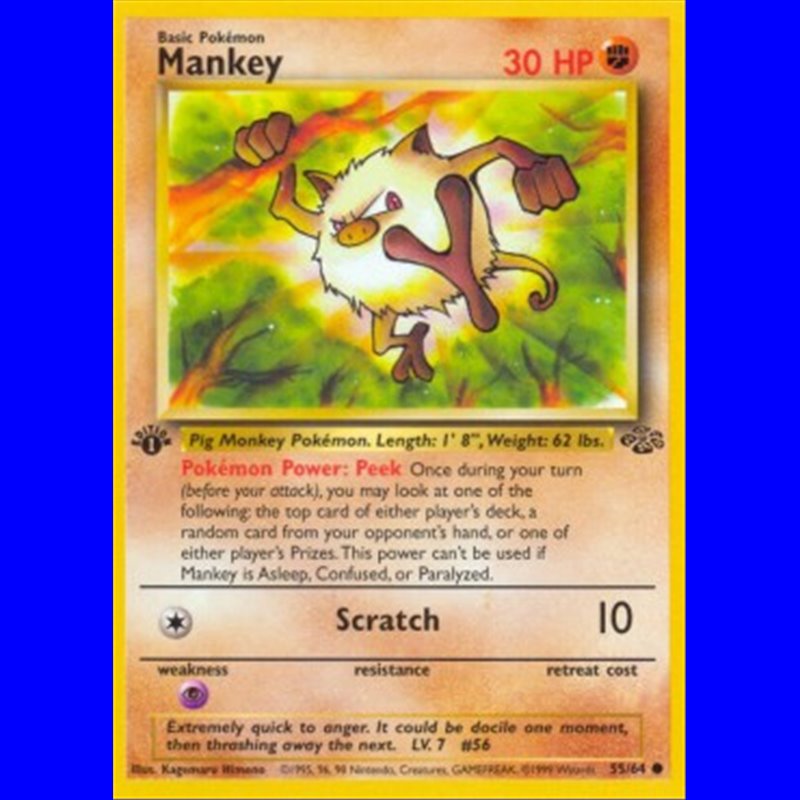 JUNL 055 - Mankey - 1ste Editie
