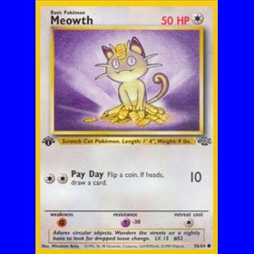 JUNL 056 - Meowth - 1ste Editie