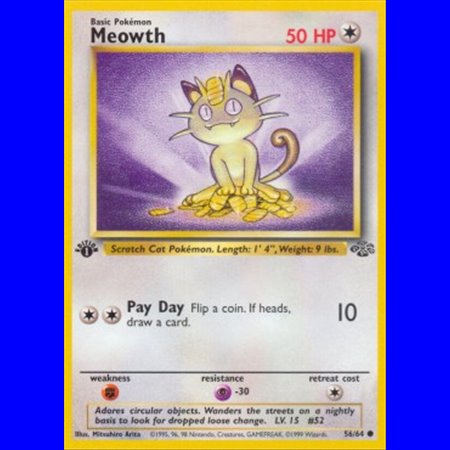JUNL 056 - Meowth - 1ste Editie