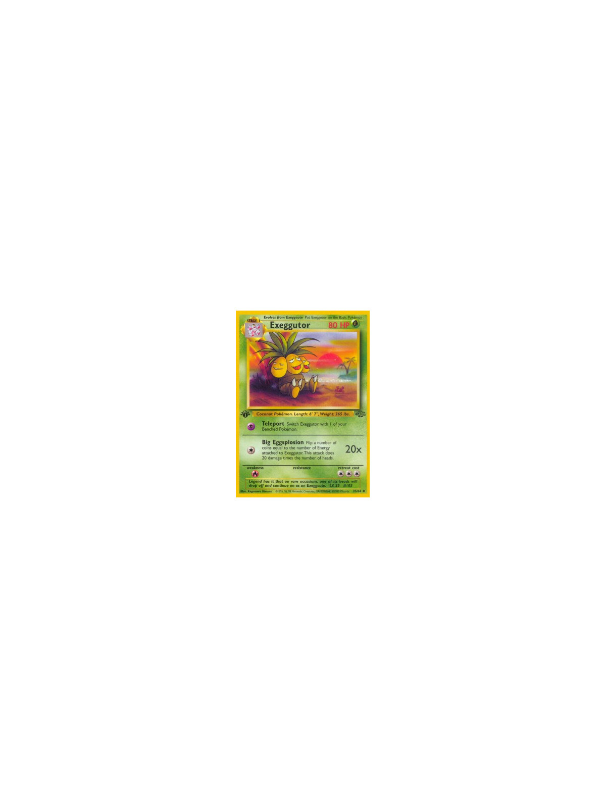 JUNL 035 - Exeggutor - 1ste Editie