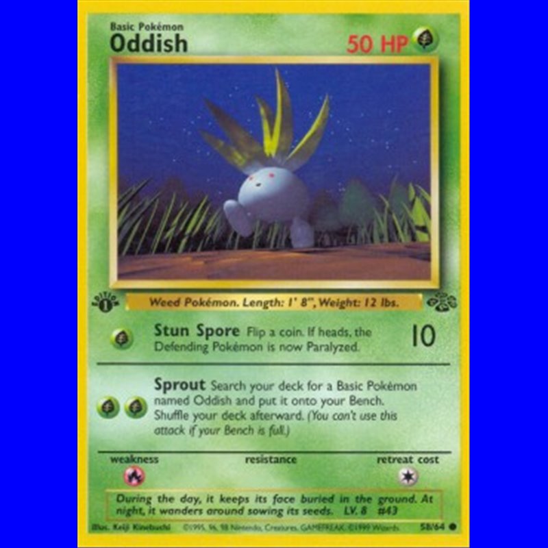 JUNL 058 - Oddish - 1ste Editie