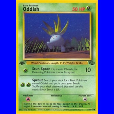 JUNL 058 - Oddish - 1ste Editie