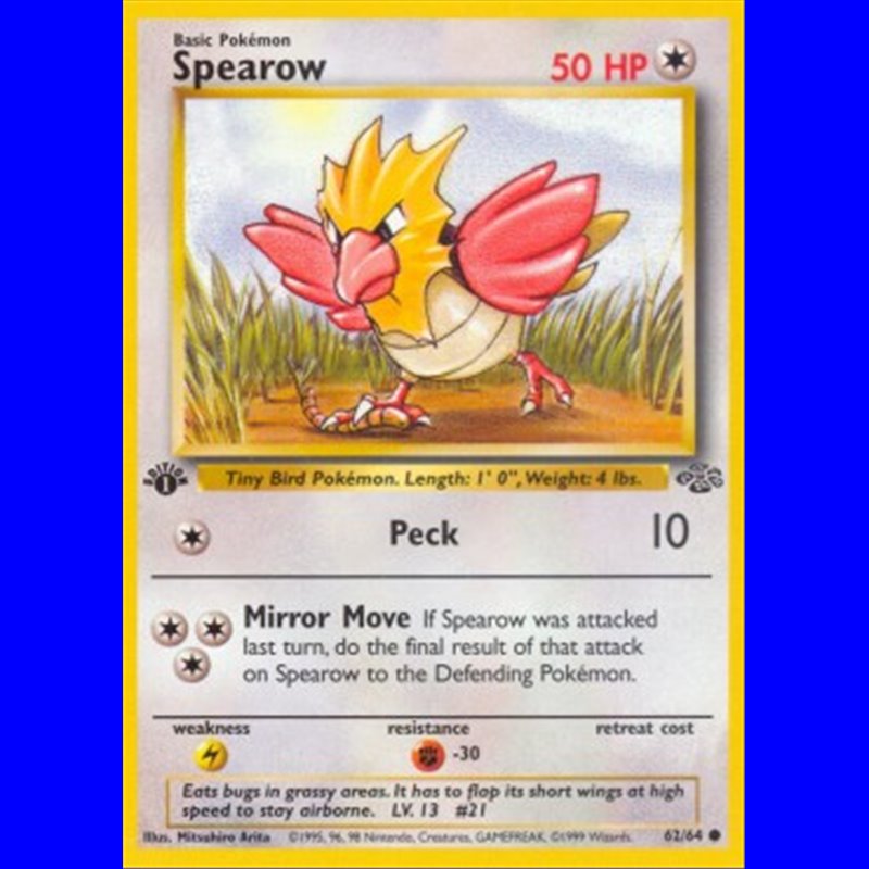 JUNL 062 - Spearow - 1ste Editie