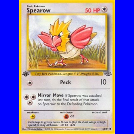 JUNL 062 - Spearow - 1ste Editie