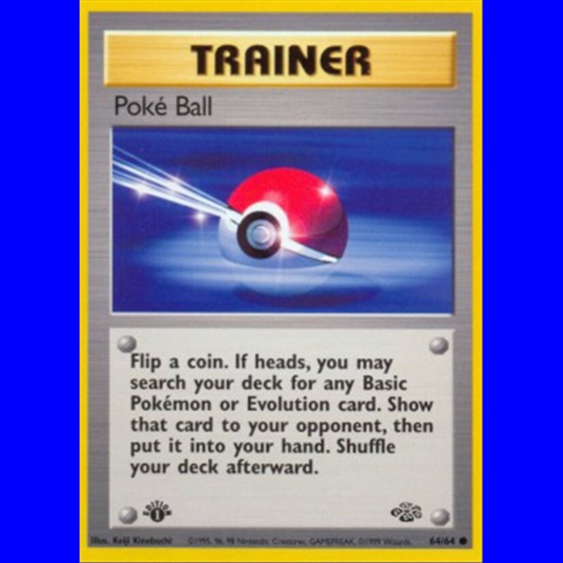 JUNL 064 - Poké Ball - 1ste Editie