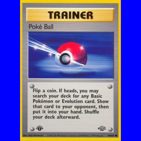 JUNL 064 - Poké Ball - 1ste Editie