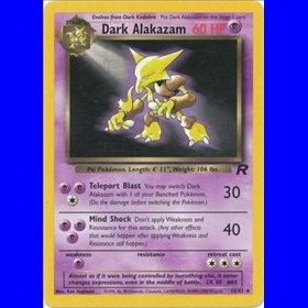 TR 018 - Dark Alakazam TR 018 - Dark Alakazam