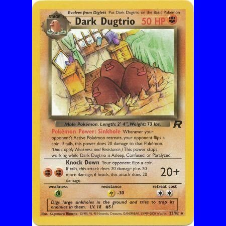 TR 023 - Dark Dugtrio