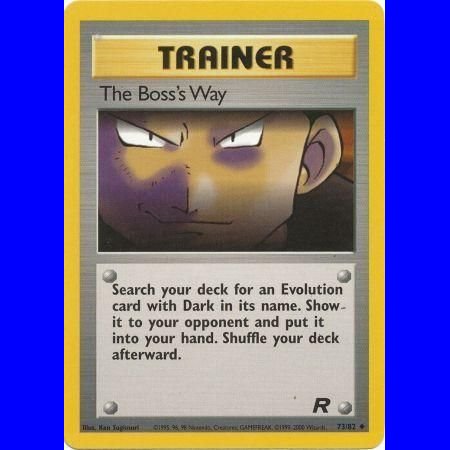 TR 073 - The Boss's Way