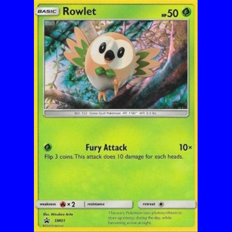 Rowlet (SM 001) SM Black Star Promos buy Pokemon cards 2hg nl Rowlet (SM 001) SM Black Star Promos buy Pokemon cards 2hg nl