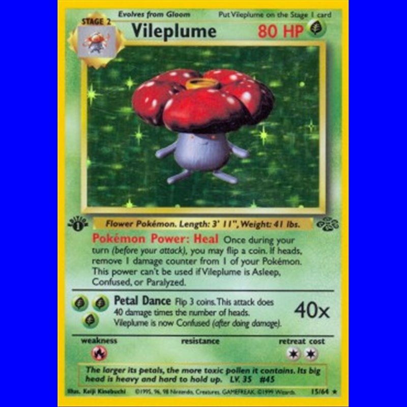 JUNL 015 - Vileplume - 1ste Editie