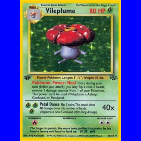 JUNL 015 - Vileplume - 1ste Editie