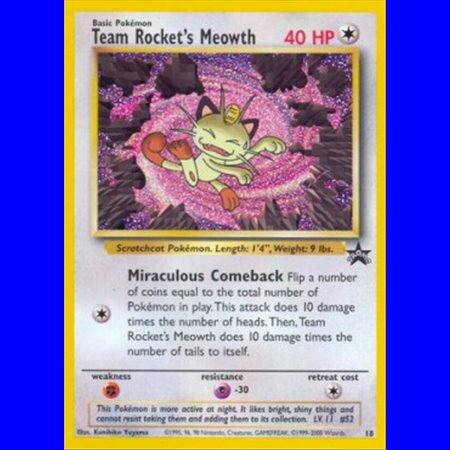 WP 018 - Team Rocket�s Meowth