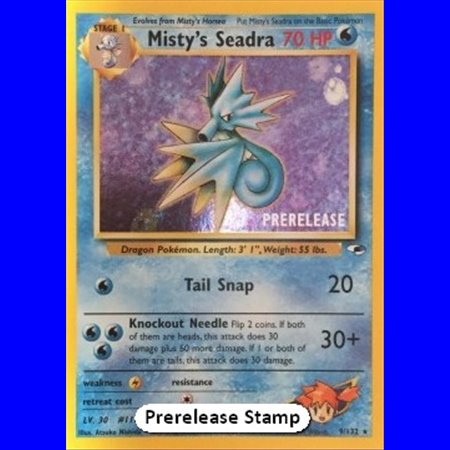 GH 009 - Misty's Seadra - Pre Release