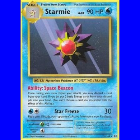 EVO 031 - Starmie - Reverse Holo