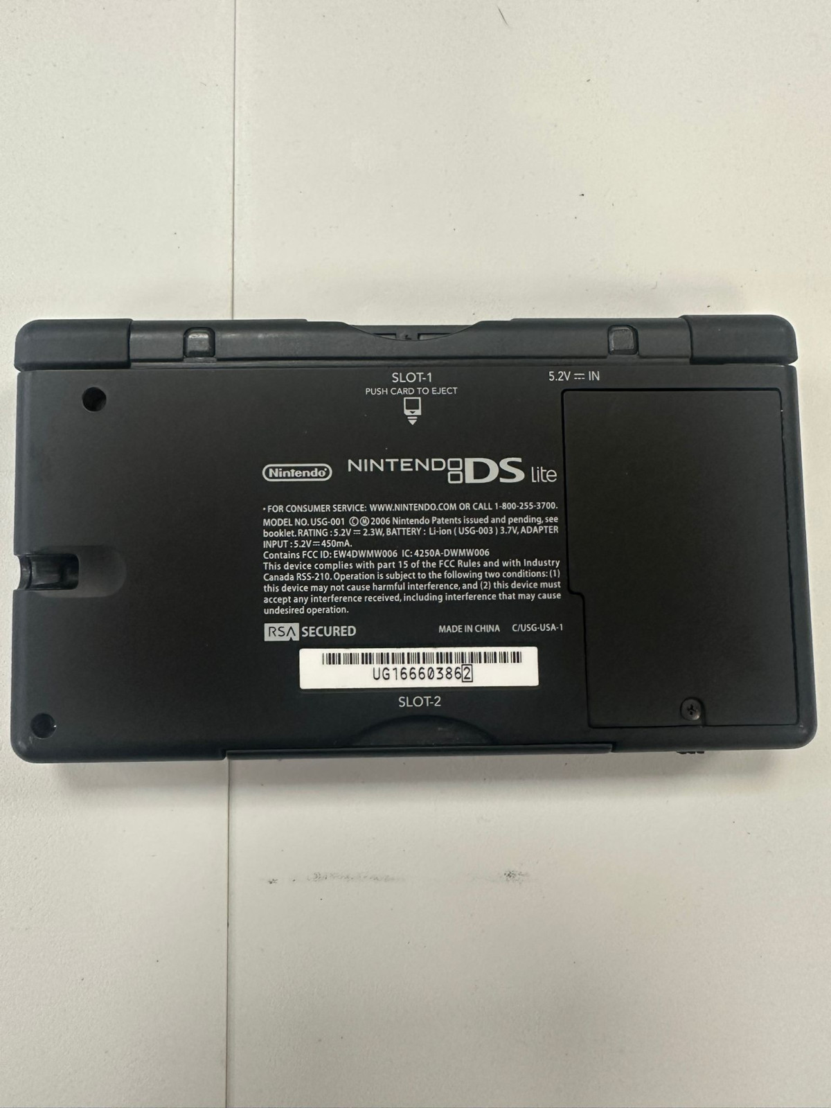 Nintendo DS Lite Cobalt Blue/Black incl. Charger