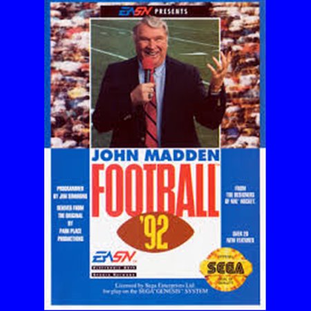 John Madden Football 92 - Sega Genesis