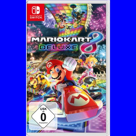 Mario Kart 8 Deluxe - Duits Hoesje - Switch