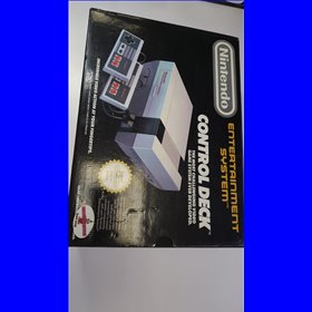 Nes Console Boxed Control Deck Nes Console Boxed Control Deck