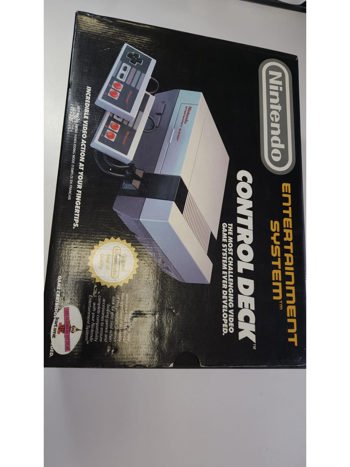 Nes Console Boxed Control Deck