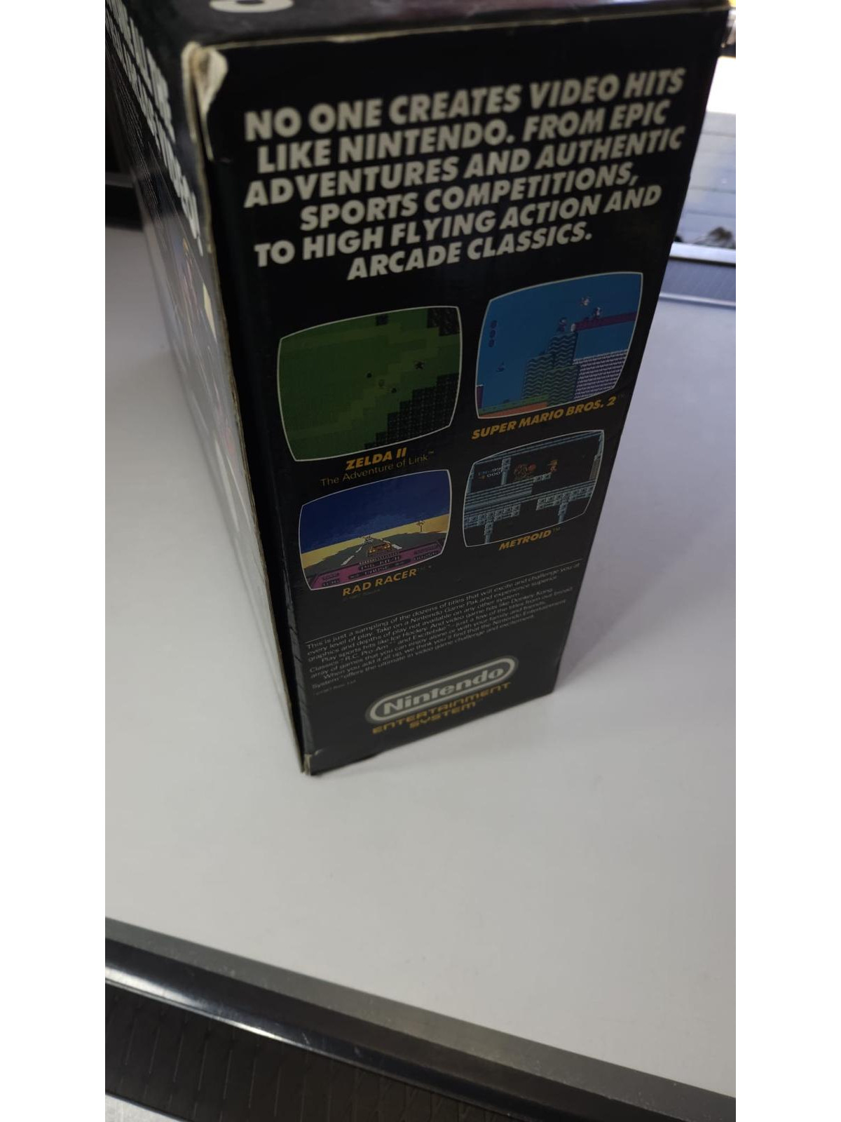 Nes Console Boxed Control Deck
