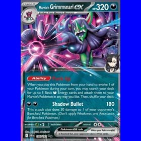 DRI 136 - Marnie's Grimmsnarl ex DRI 136 - Marnie's Grimmsnarl ex