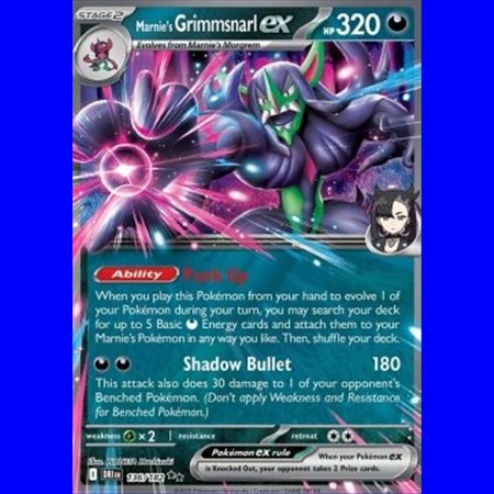 DRI 136 - Marnie's Grimmsnarl ex