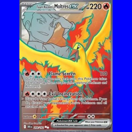 DRI 208 - Team Rcoket's Moltres ex