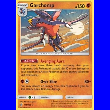 UNM 114 - Garchomp - Stamped Promo
