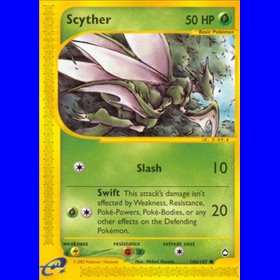 AQ 106 - Scyther - Reverse Holo AQ 106 - Scyther - Reverse Holo