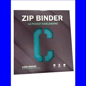 Cardstacks - 12 Pocket Binder Teal (480) Cardstacks - 12 Pocket Binder Teal (480)