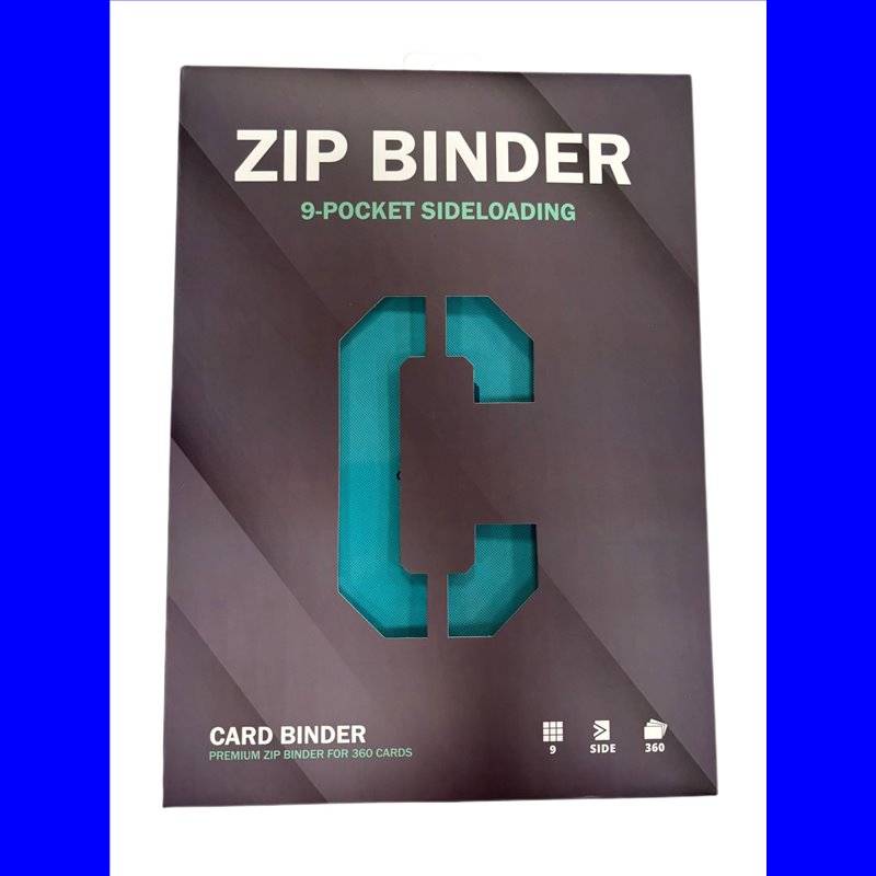 Cardstacks - 9 Pocket Binder Teal (360)