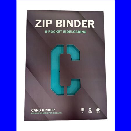 Cardstacks - 9 Pocket Binder Teal (360)