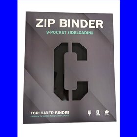 Cardstacks - 9 Pocket Toploader Binder Zwart Cardstacks - 9 Pocket Toploader Binder Zwart