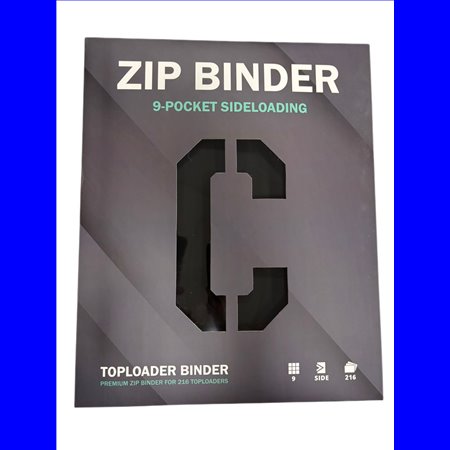 Cardstacks - 9 Pocket Toploader Binder Zwart