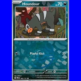PRE 062 - Houndour - MasterBall Reverse Holo