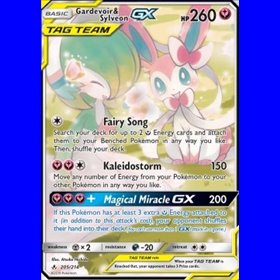UNB 205 - Gardevoir & Sylveon GX UNB 205 - Gardevoir & Sylveon GX