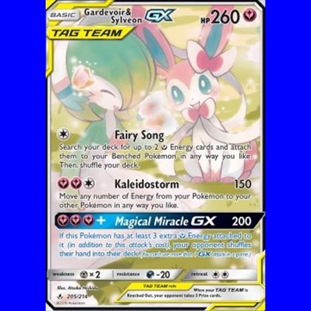 UNB 205 - Gardevoir & Sylveon GX