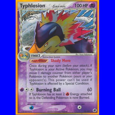 DF 012 - Typhlosion Delta Species - Reverse Holo