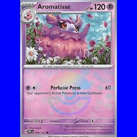 PRE 039 - Aromatisse - PokeBall Reverse Holo