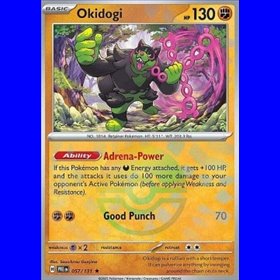 PRE 057 - Okidogi - PokeBall Reverse Holo