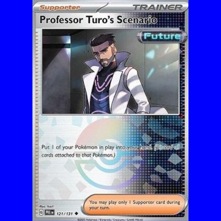 PRE 121 - Professor Turo's Scenario - PokeBall Reverse Holo